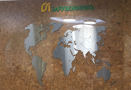 Изделие в виде материков для компании «Зарубежнефть» — вид 1