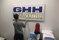 Вывеска для компании ООО «ГХХ Фарцойге» — вид 3