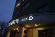 Буквы из нержавеющей стали с подсветкой для велнес-клуба BIOSPHERE — вид сбоку 3