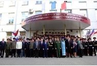 Объемные буквы для "Московского президентского кадетского училища имени М.А. Шолохова войск Национальной гвардии Российской Федерации" — вид 1